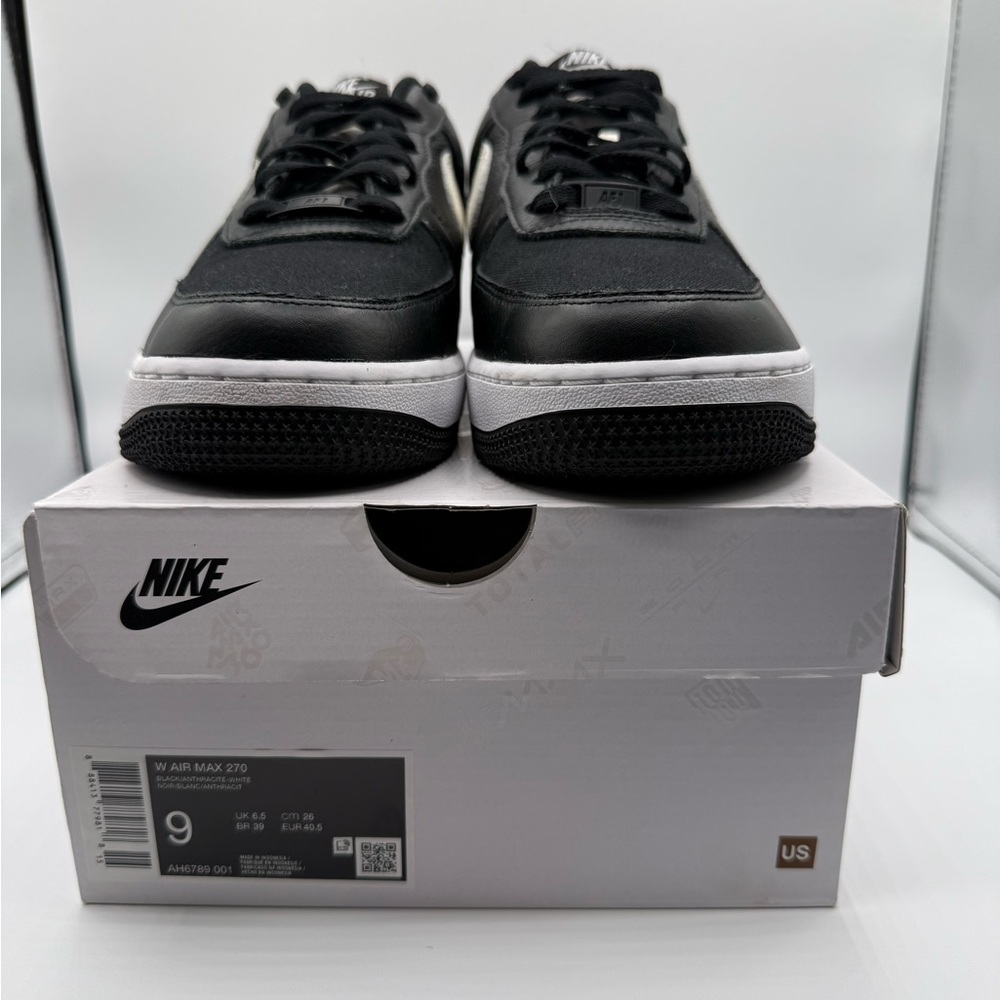 Nike Air Force 1 Black and White Women's Sneaker